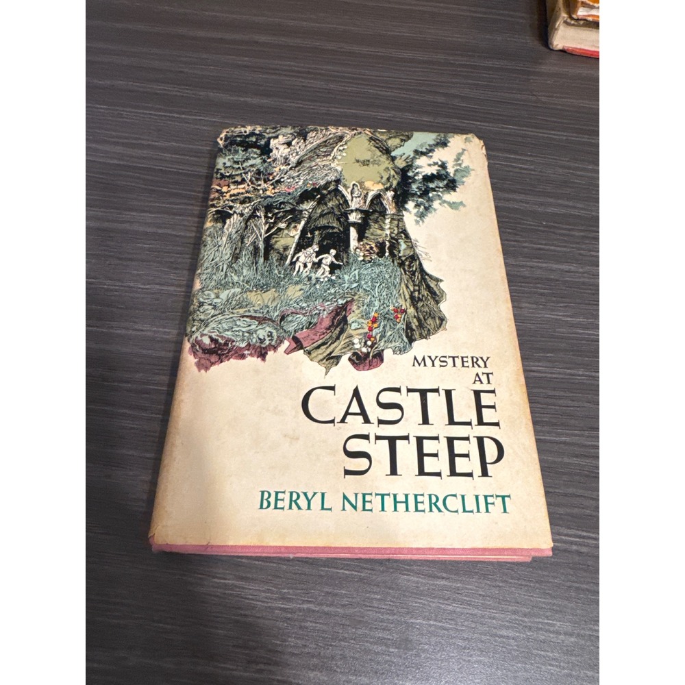Mystery at Castle Steep Beryl Netherclift 1970 First Edition Borzoi Book HC DJ